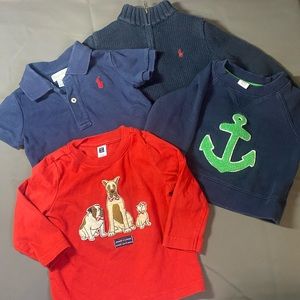 Boys clothes Lot Ralph Lauren and Janie and Jack
